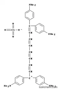 Molecular Structure of 110188-38-0 (2,4,6,8-Nonatetraenylium, 1,1,9,9-tetrakis[4-(dimethylamino)phenyl]-,perchlorate)